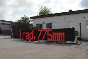LED digital textdisplay med lysdioder