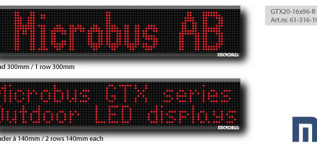 Digital LED display