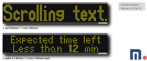 Digital LED display
