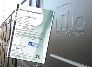 Microbus LED displayer WallTV serie 7, EMC certifikat nr12