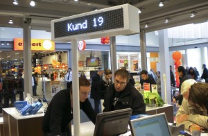 LED skylt inomhus