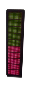 LED skylt stapel bar