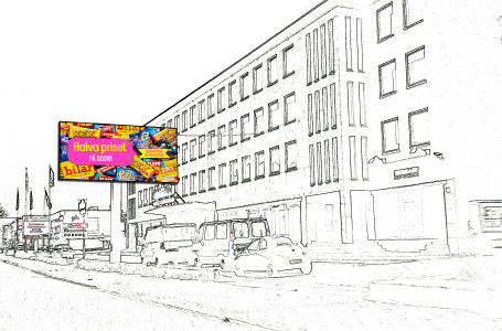 digital reklamskärm 16-9 medium