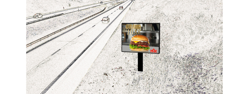digital REKLAMSKÄRM 4-3 LARGE
