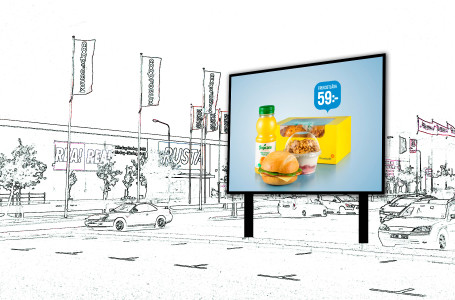 digital reklamskärm 4-3 medium