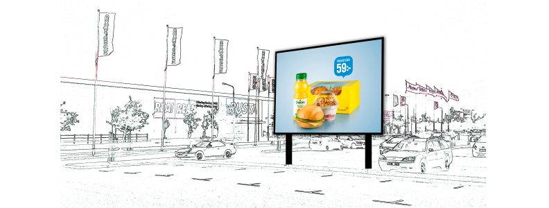 digital reklamskärm 4-3 medium