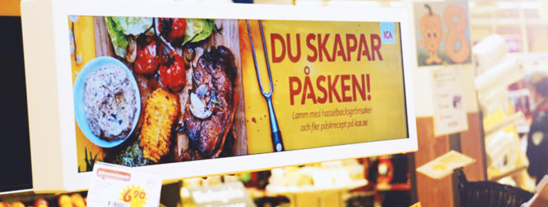 Digital Signage Microbus Butik