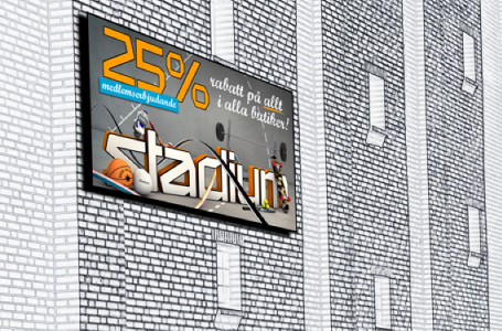 LED skylt