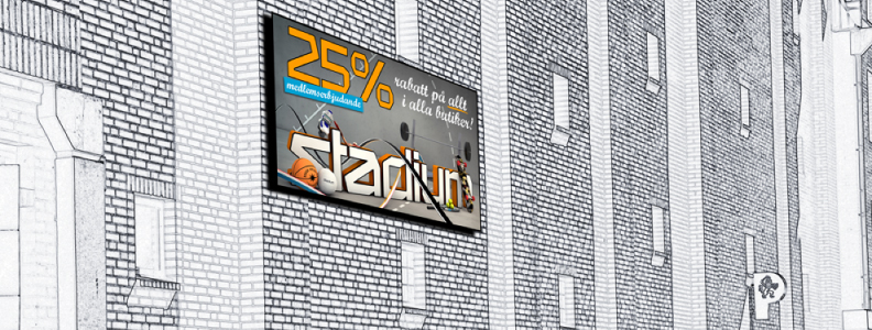 LED skylt