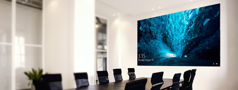 Videovägg med microLED