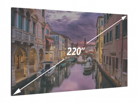 LED Videovägg MicroLED 220"