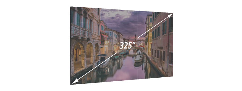 LED Videovägg MicroLED 325"